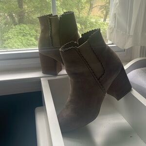 Beige LC Lauren Conrad booties
